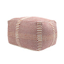 Morro Bay - Handcrafted Water Resistant Pouf - Multi Color