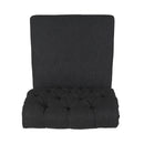 Broxton - Tuft Dining Rolltop Chairs With Button Tufted Backrest (Set of 2)