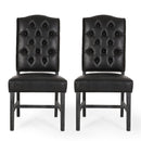 Elegant Dining Chair With Button Tufted Design