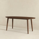 Ada - Mid-Century Modern Style Oval Dining Table