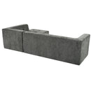 Modular Combination Living Room Sofa Set, Modern Minimalist Sofa, Living Room Upholstered Sofa Bed, Bedroom, 2 Pieces Computer Free Combination, L - Shaped