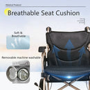 Lightweight Foldable Transport Wheelchair For Adults,Square Tube Design