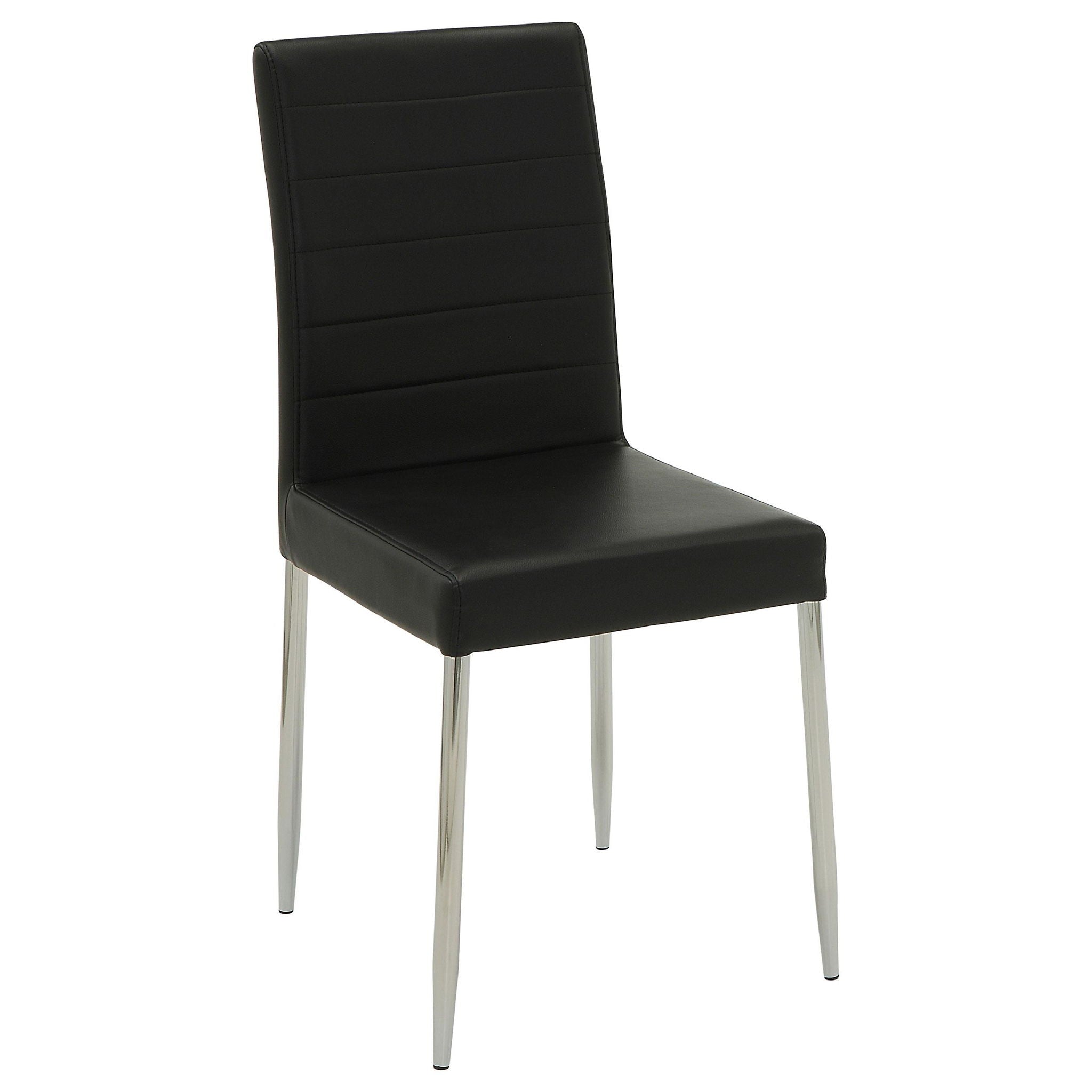 Maston Upholstered Dining Side Chair Black (Set of 4) - Atlantic Fine Furniture Melbourne FL