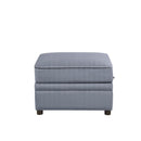 Bois II - Ottoman With Storage - Gray Velvet
