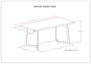 Watkins - Sturdy Dining Table
