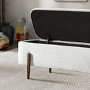 Sarna - Storage Bench - Ivory