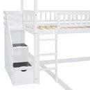 House Bunk Bed With Slide