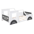 Classic Car Shaped Platform Bed With Wheels