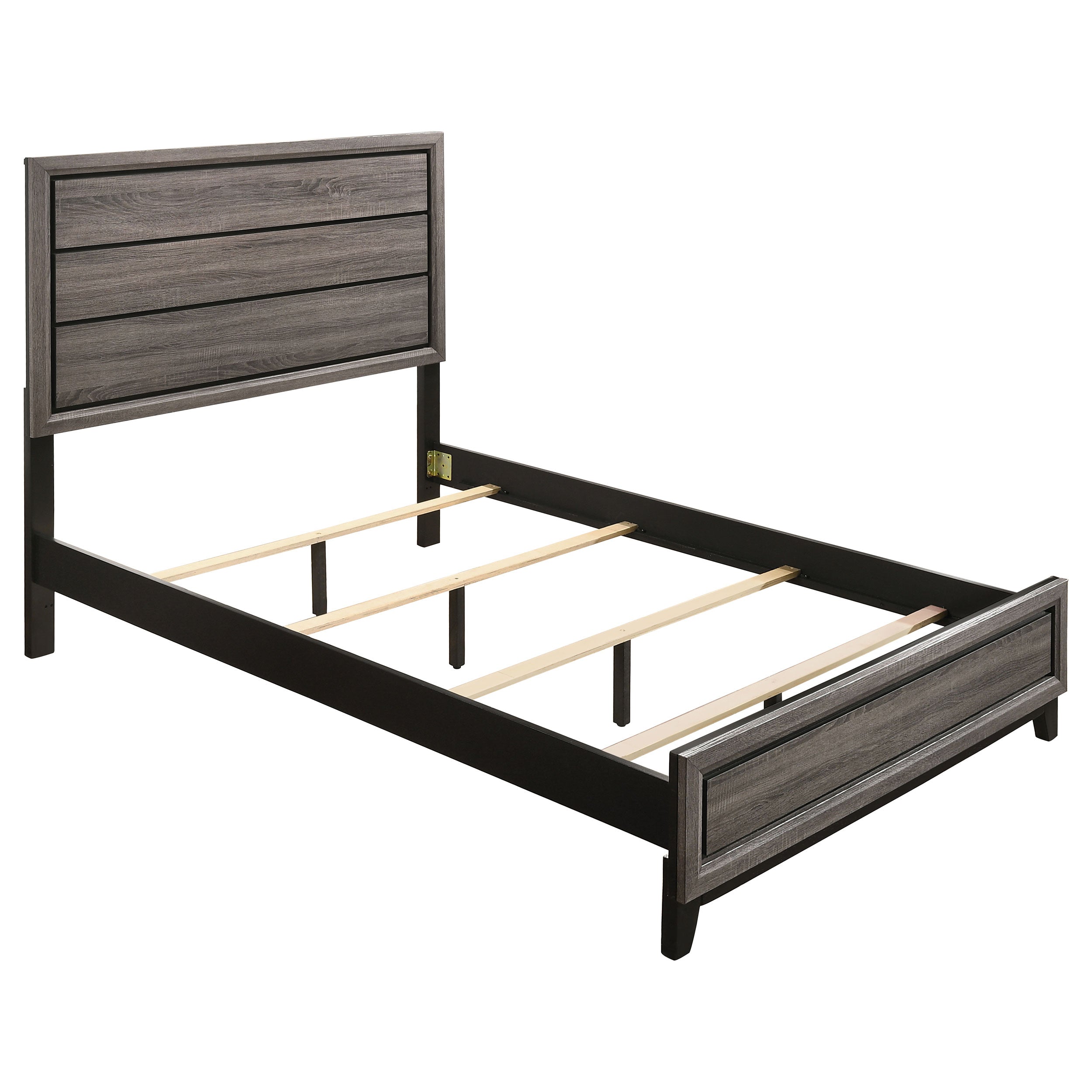 Watson Four-piece Queen Bedroom Set Grey Oak — view 3