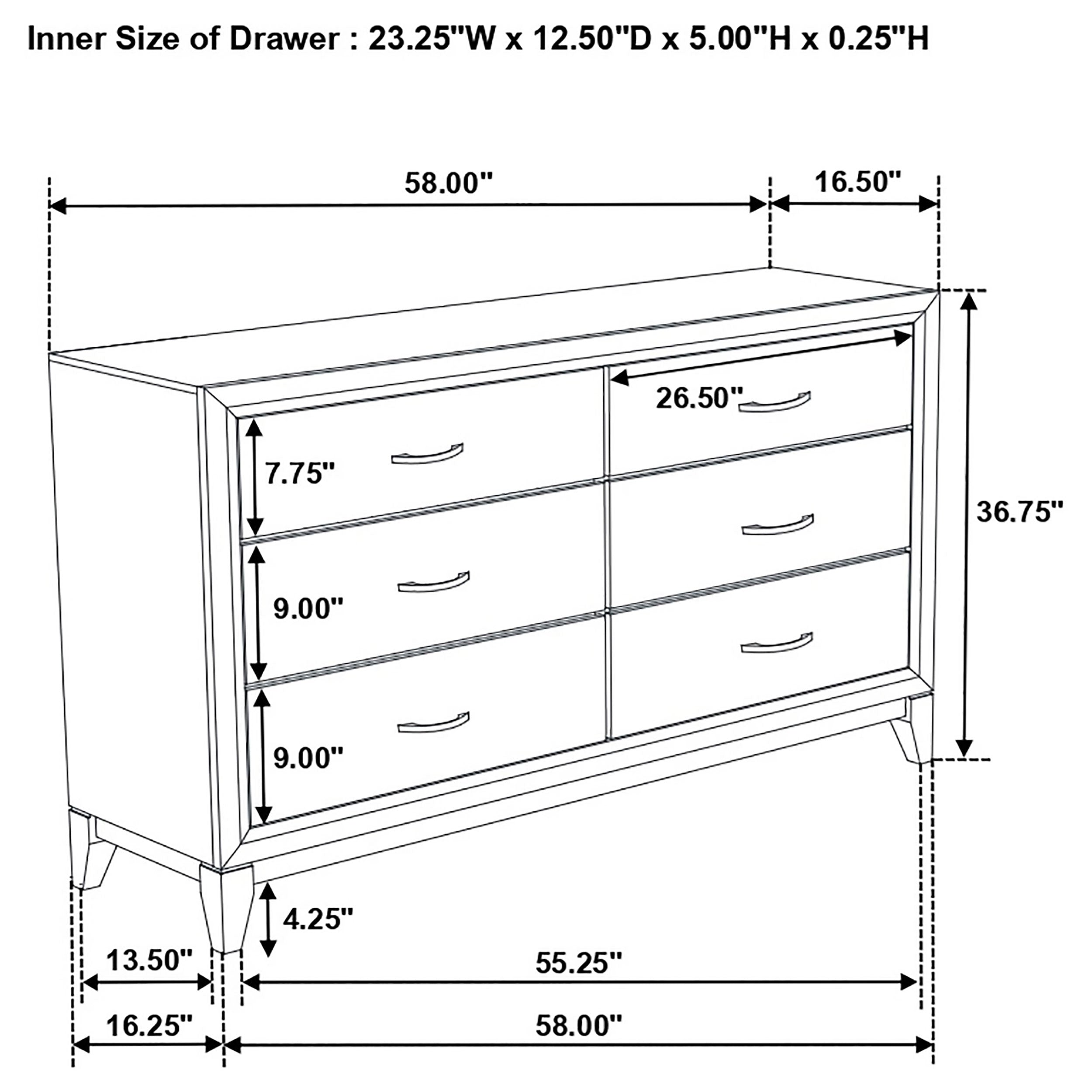 Watson Five-piece Twin Bedroom Set Grey Oak — view 17