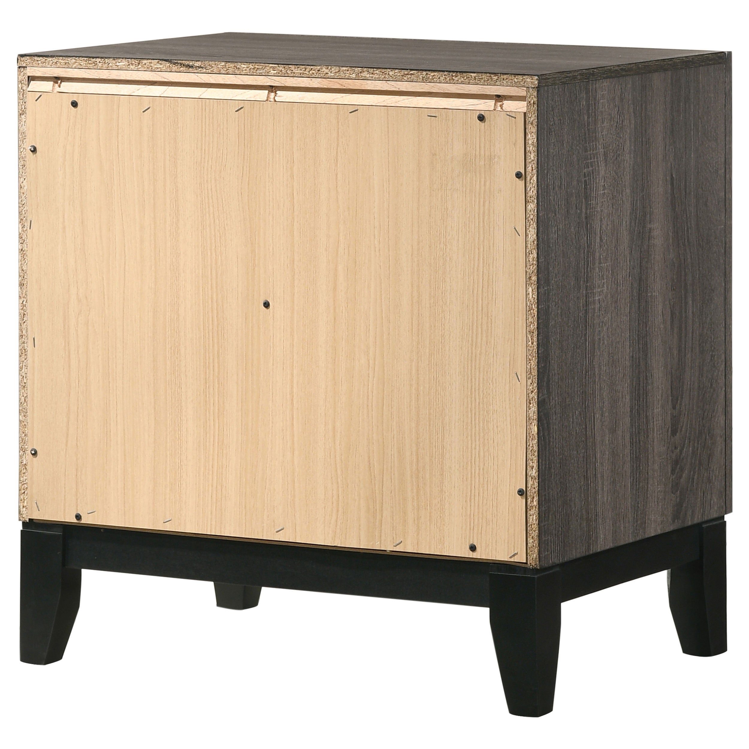 Watson 2-drawer Nightstand Grey Oak — view 7