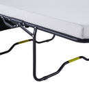 Sleeper Sofa With Foldable Mattress, USB Ports, Side Table & Storage Pocket