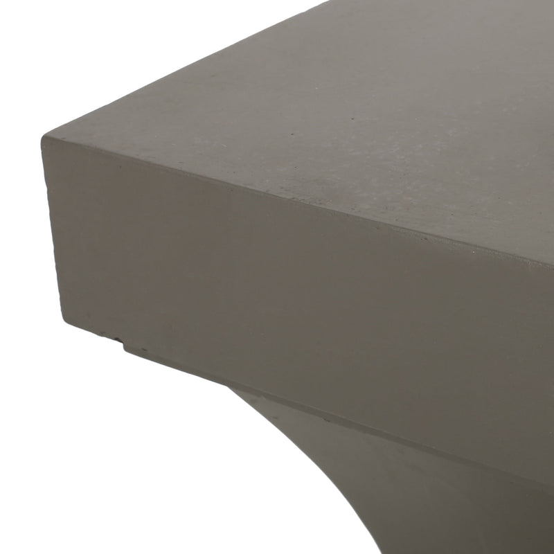 Athena - Modern Side Table With Pedestal Design