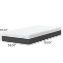 Pur Chill - 10" Medium Firm Mattress With Phase Change Cooling Fabric