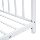 Metal House Platform Bed With Modern Design And Durable Frame