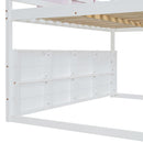 Loft Bed With House Shaped Frame And Tent