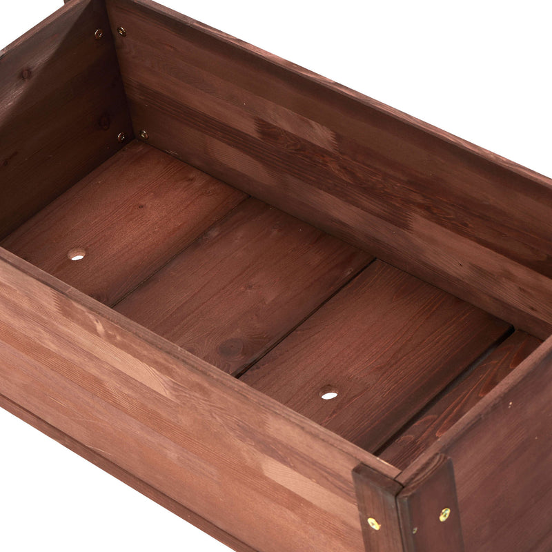 Raised Garden Bed With Legs, Elevated Planter Box For Outdoor Plants