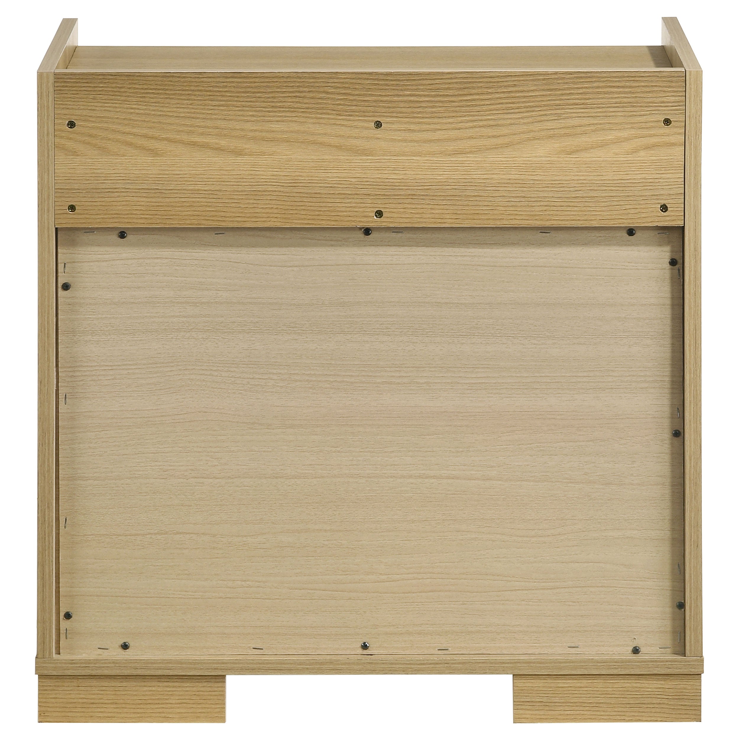 Hyland 2-drawer Nightstand Bedside Table Natural — view 6