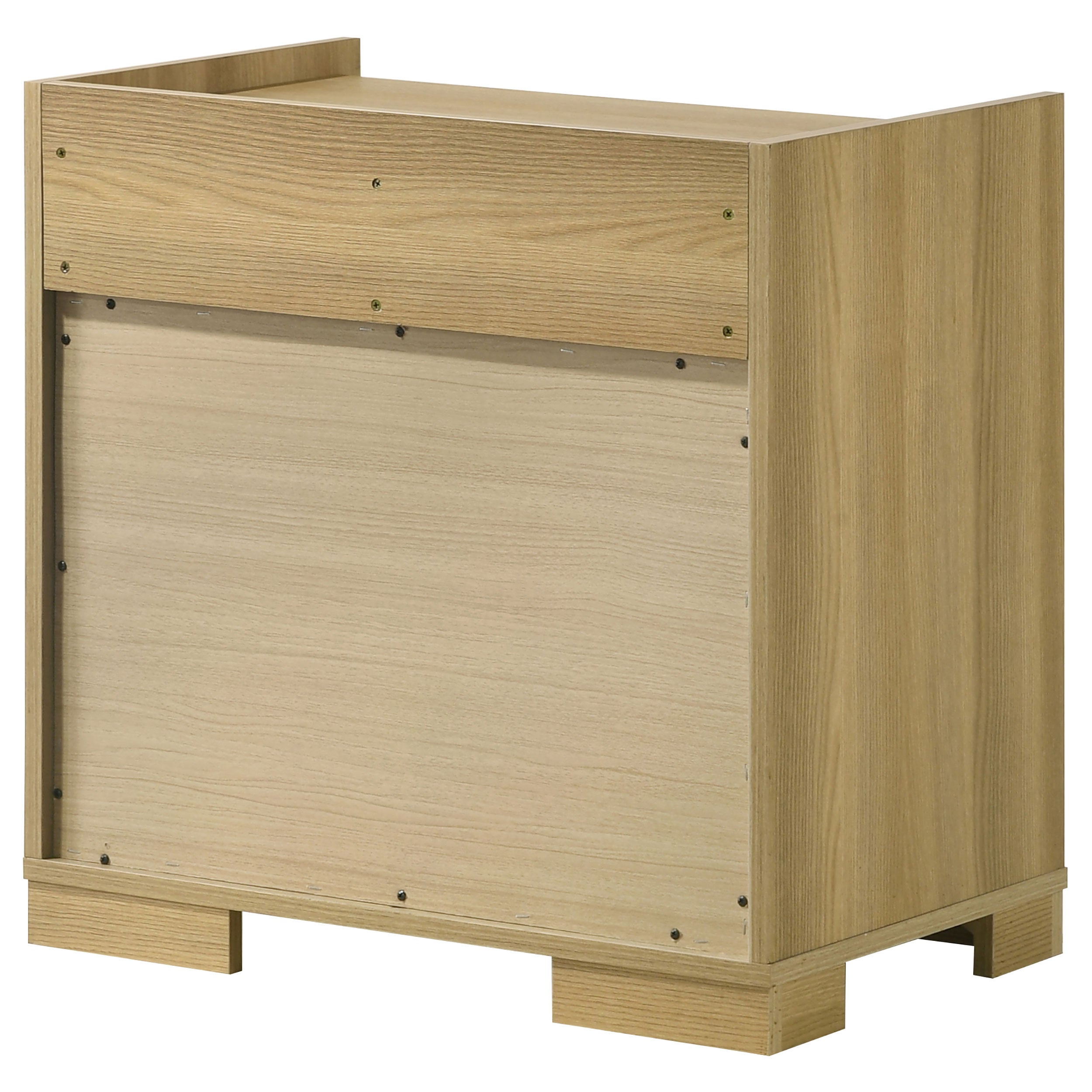 Hyland 2-drawer Nightstand Bedside Table Natural — view 7