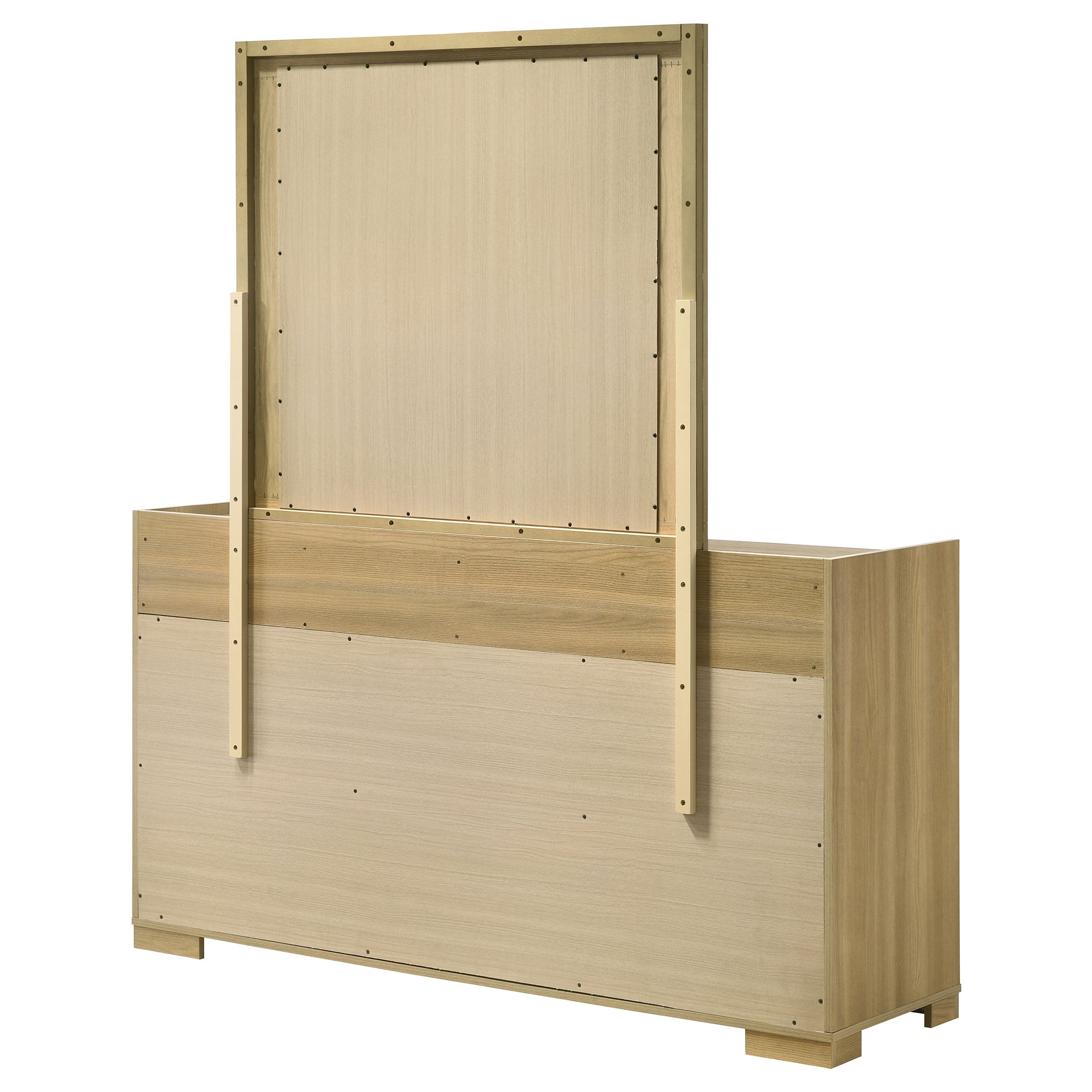 Hyland 6-drawer Dresser with Mirror Natural — view 7