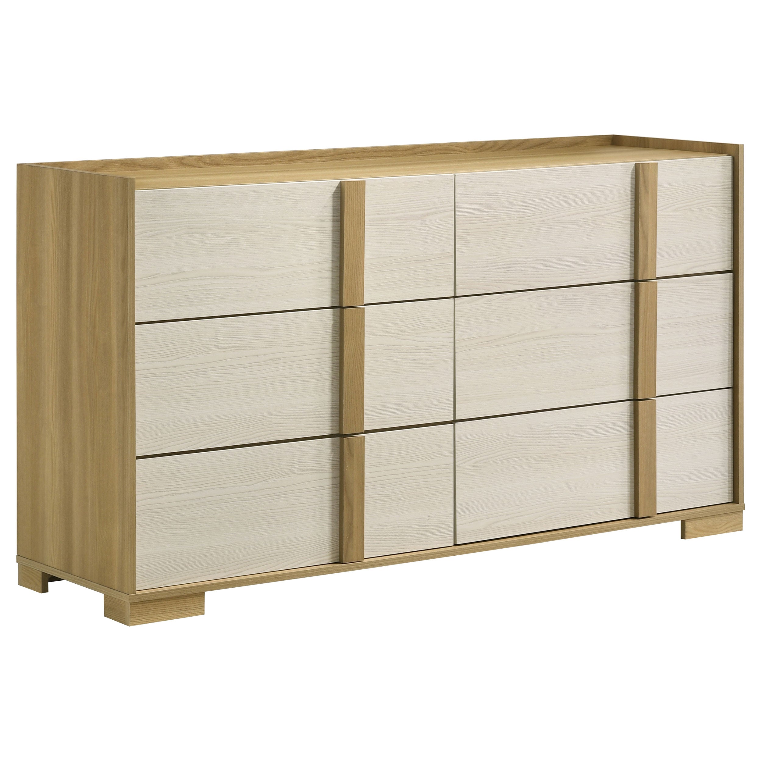 Hyland 6-drawer Dresser Natural — view 1