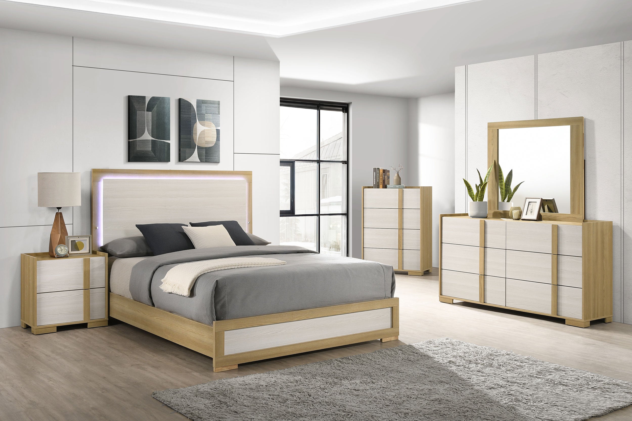 Hyland Dresser Mirror Natural — view 6