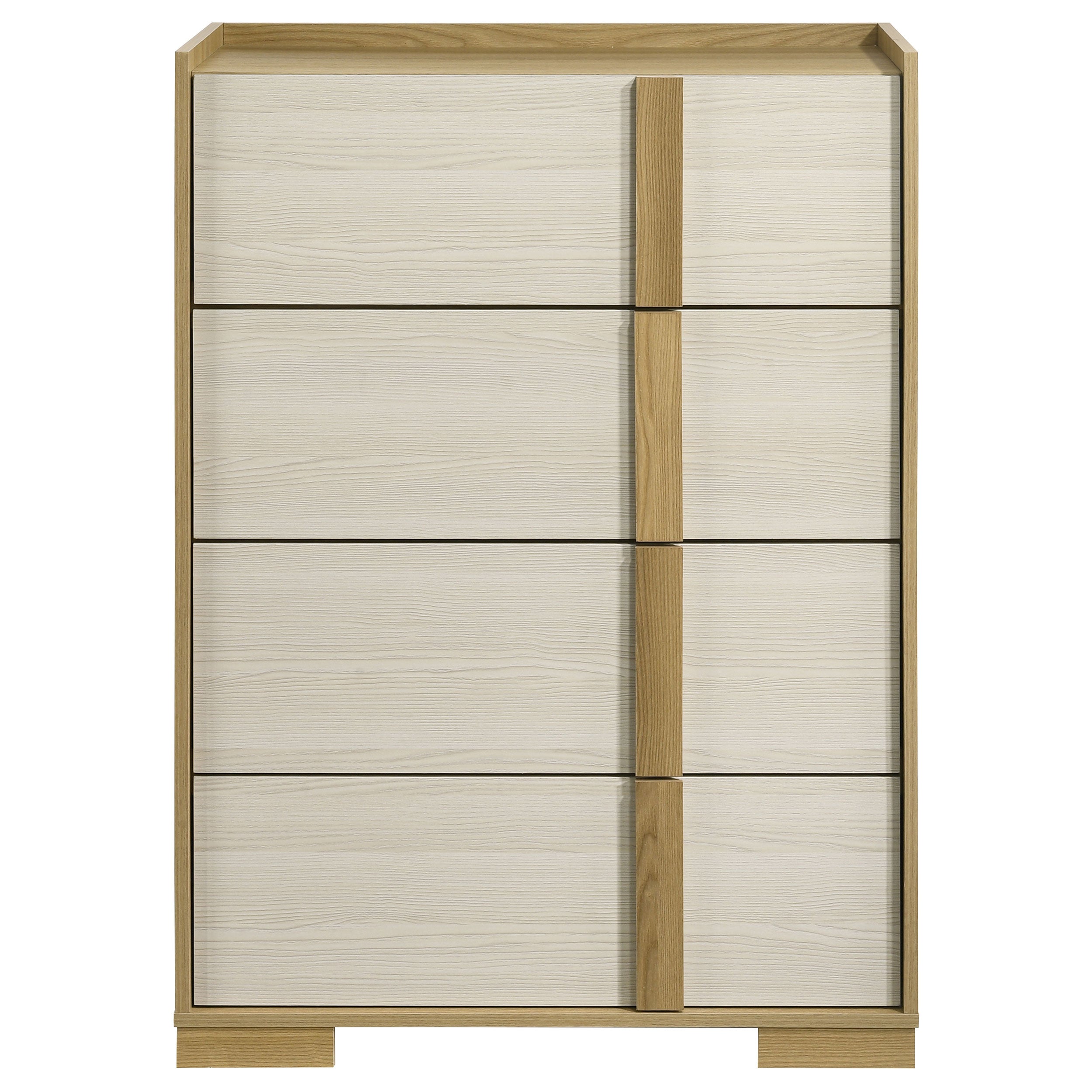 Hyland 4-drawer Chest of Drawers Natural — view 3