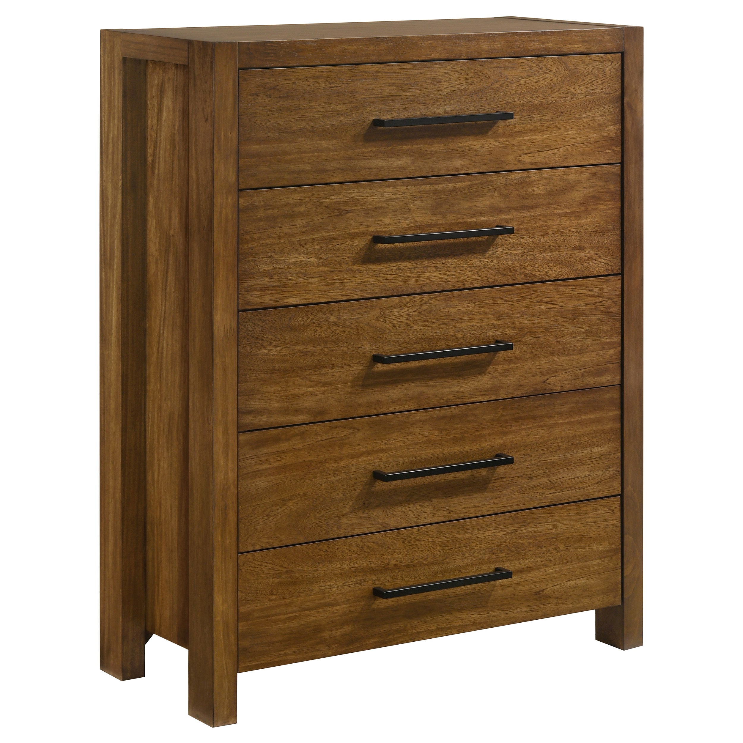 Adderley 5-piece California King Bedroom Set Warm Brown — view 11