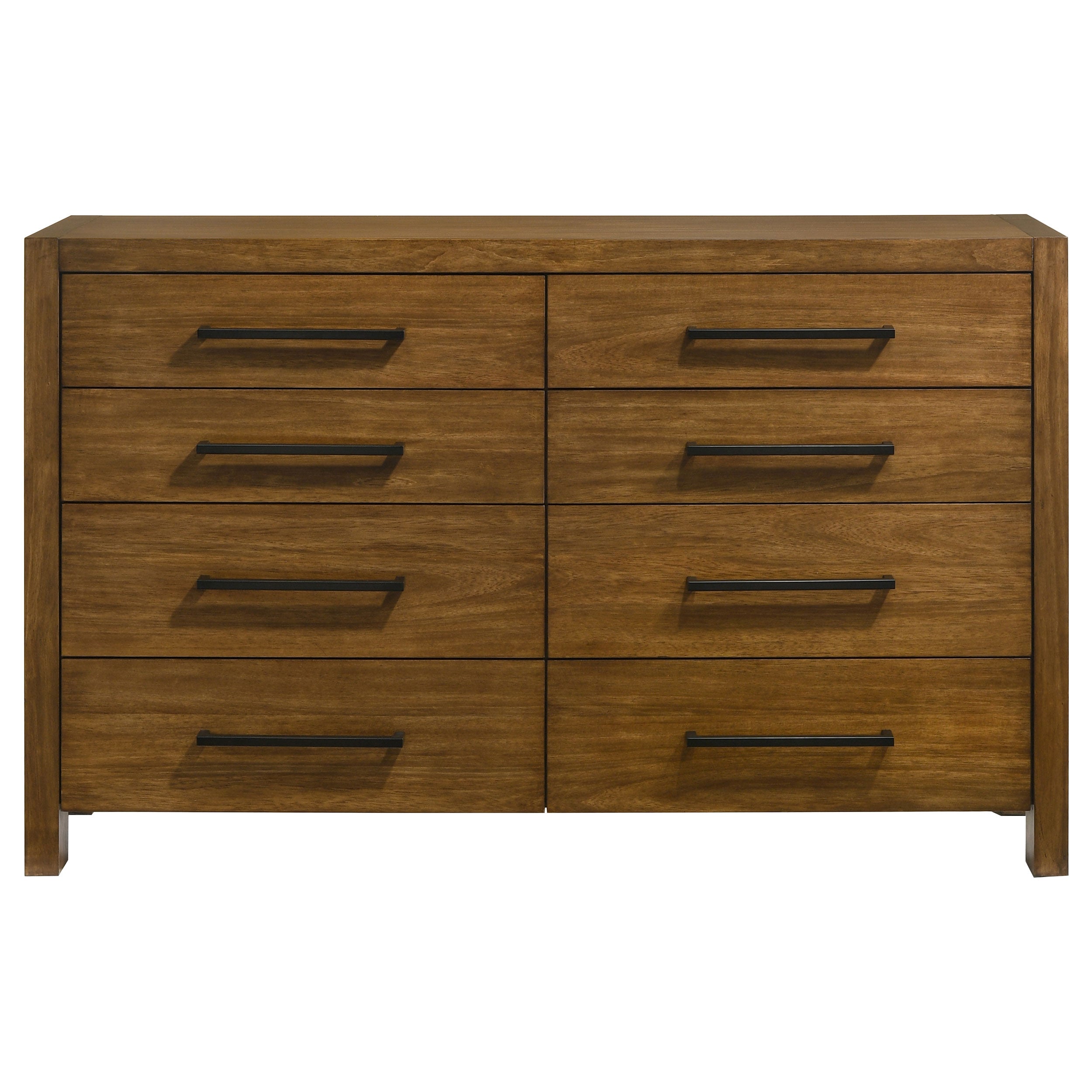 Adderley 8-drawer Bedroom Dresser Cabinet Warm Brown — view 3