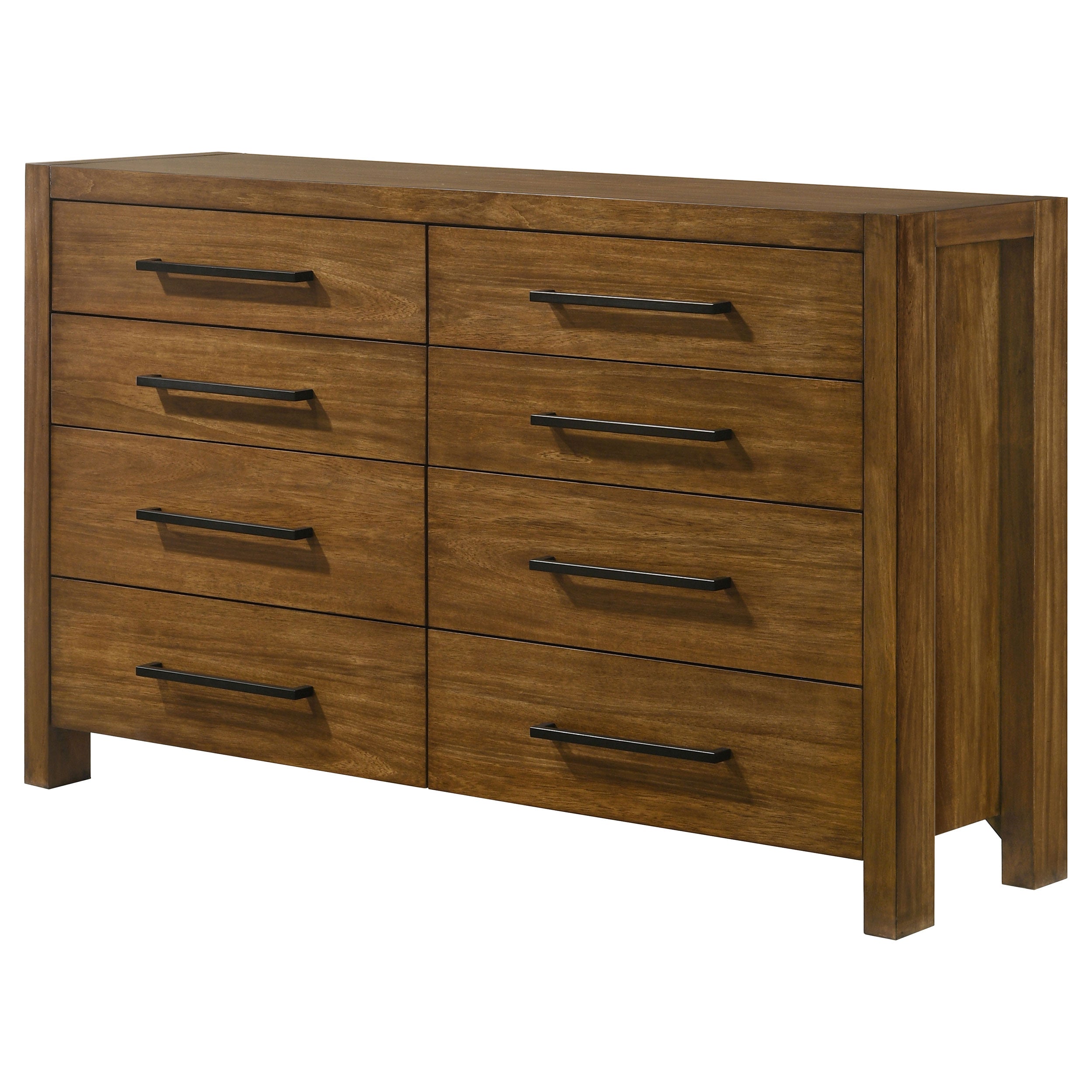 Adderley 8-drawer Bedroom Dresser Cabinet Warm Brown — view 4