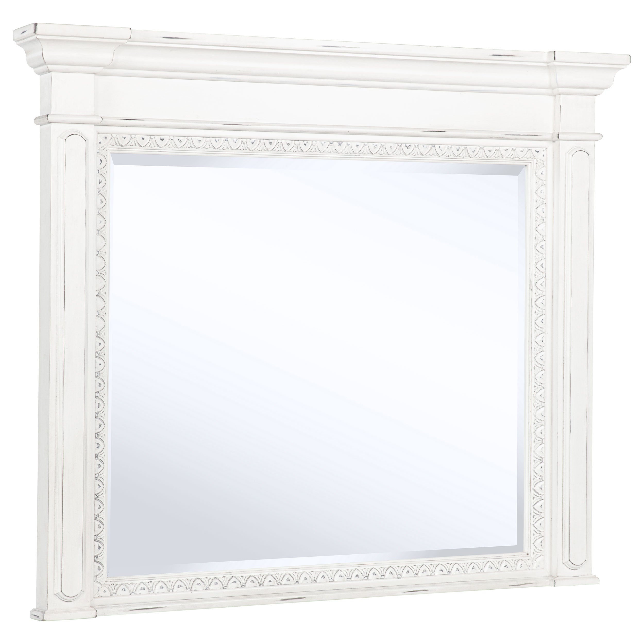 McKinney Dresser Mirror Vintage White — view 1