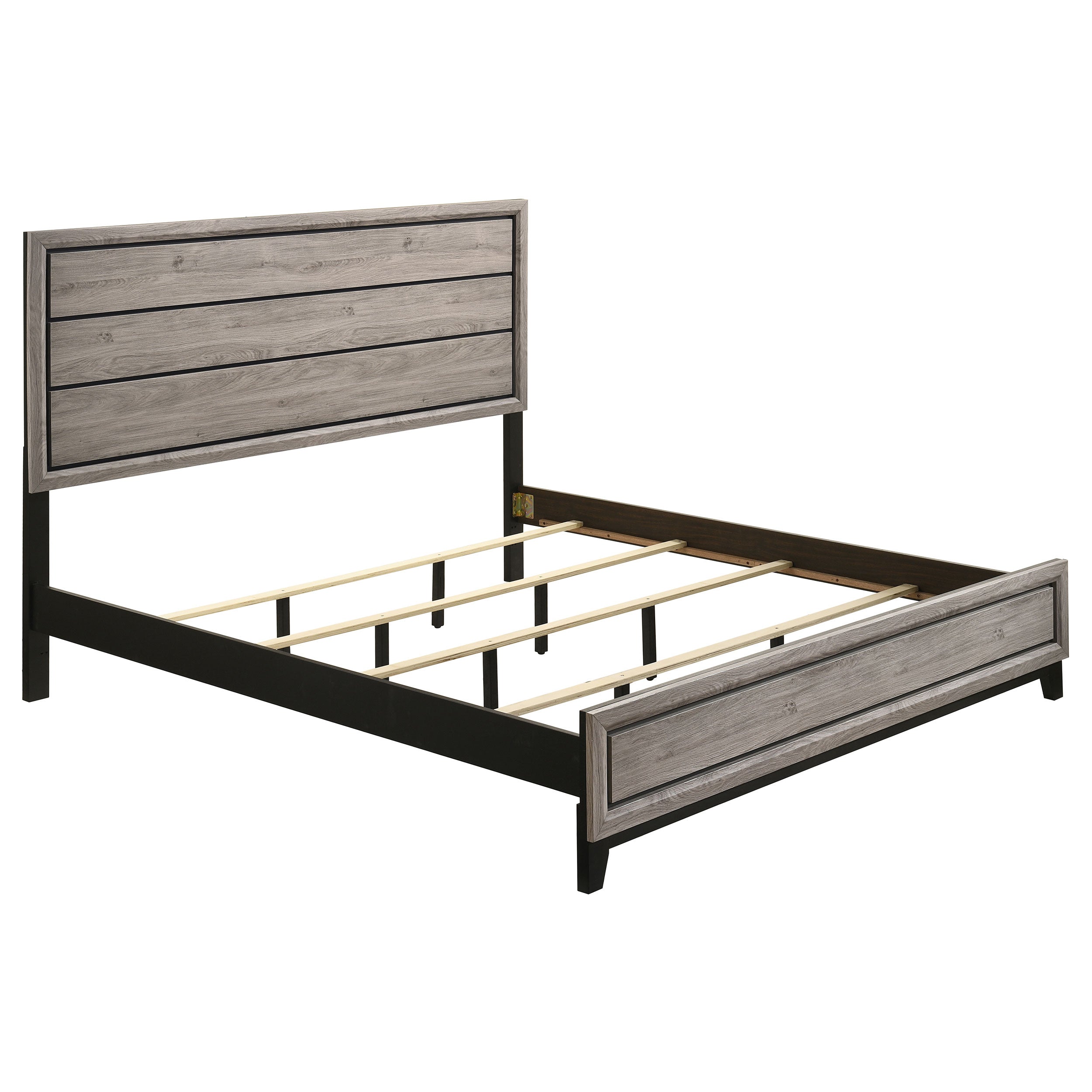 Watson Four-piece Eastern King Bedroom Set Light Taupe — view 3