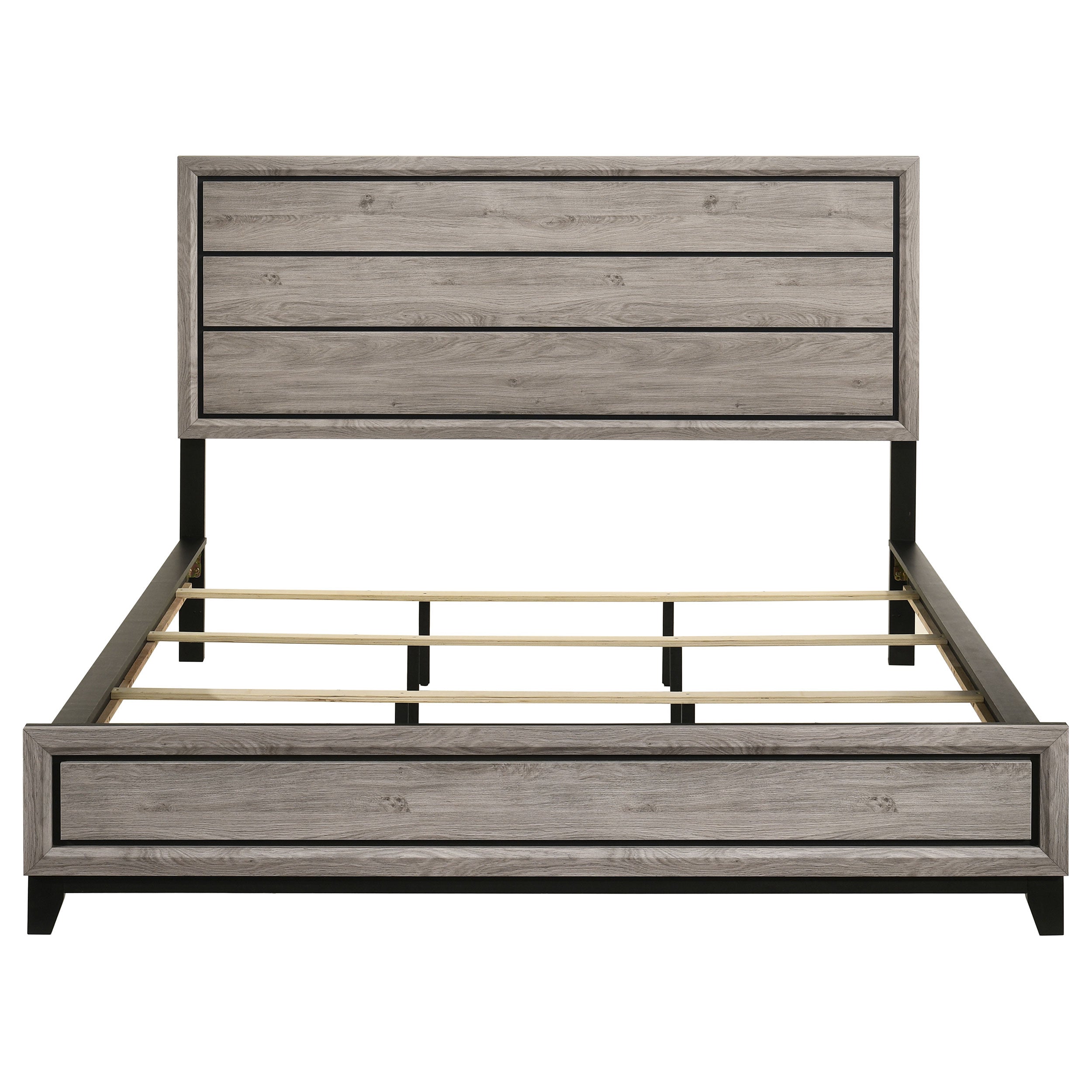 Watson Wood California King Panel Bed Light Taupe — view 4