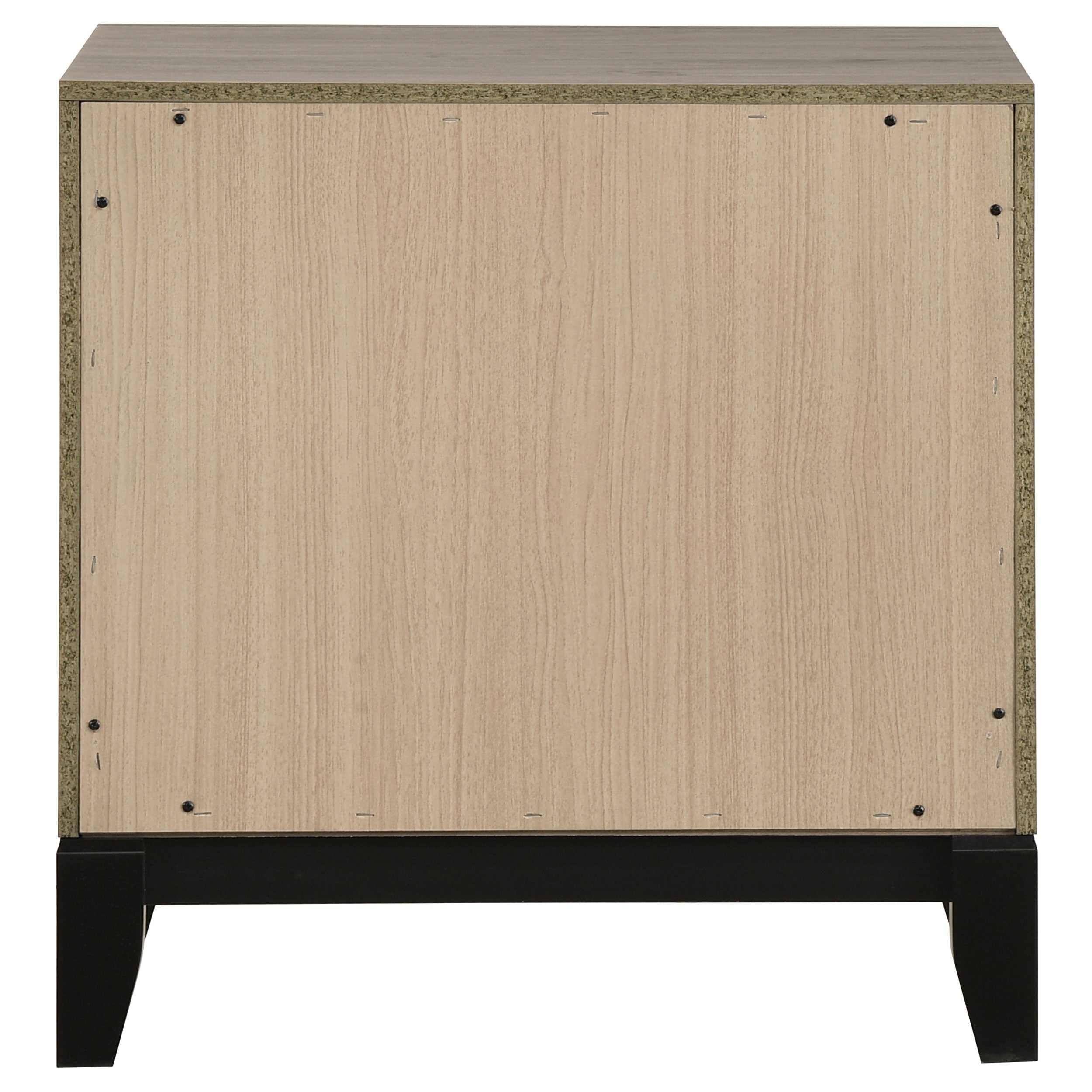 Watson 2-drawer Nightstand Bedside Table Light Taupe — view 7