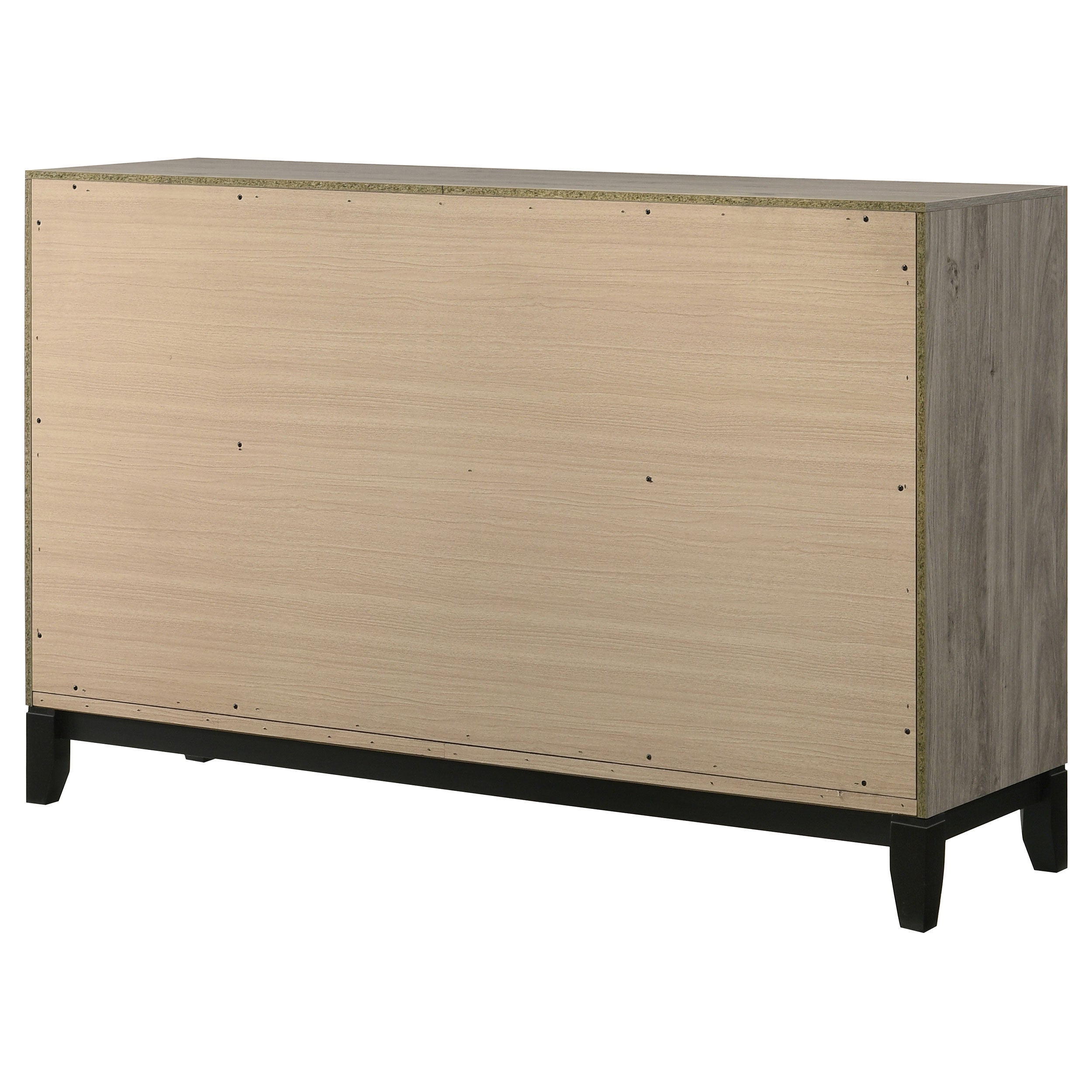 Watson 6-drawer Bedroom Dresser Cabinet Light Taupe — view 8