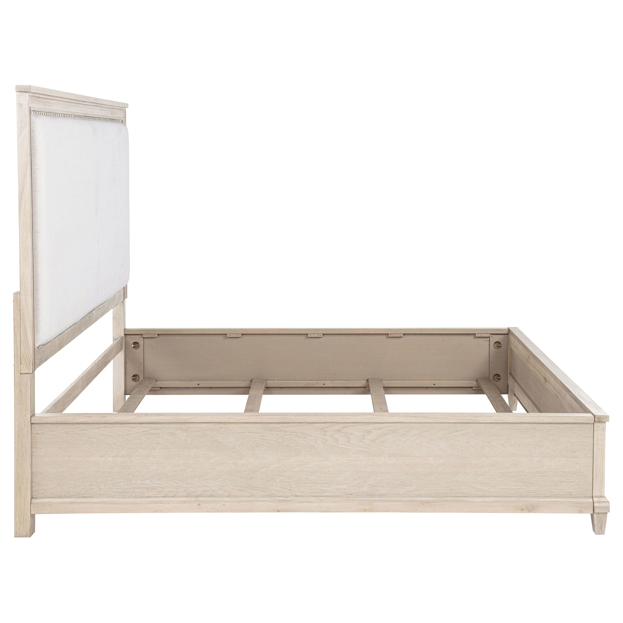 Pembroke 66-inch Eastern King Panel Bed Washed Oak — view 6