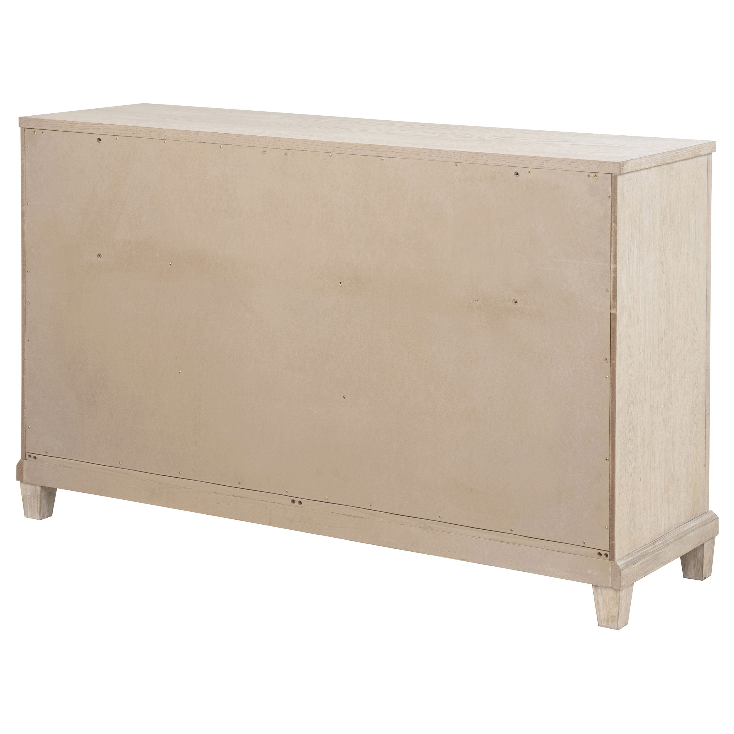 Pembroke 6-drawer Bedroom Dresser Cabinet Washed Oak — view 8
