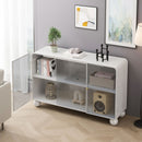 Storage Cabinet For Kitchen, Living Room - White