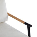 Modern Accent Chair With Plush Cushions, Cozy Seating