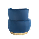 360 Degree Swivel Cuddle Barrel Accent Sofa Chair