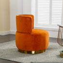 360 Degree Swivel Cuddle Barrel Accent Sofa Chair