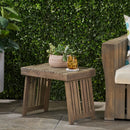 Temptation - Outdoor Foldable Side Table With Slat Design
