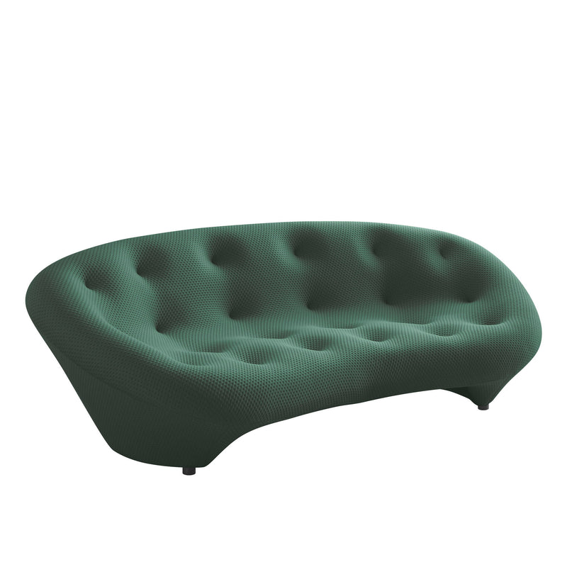 Modern Curved Living Room Sofa - Green