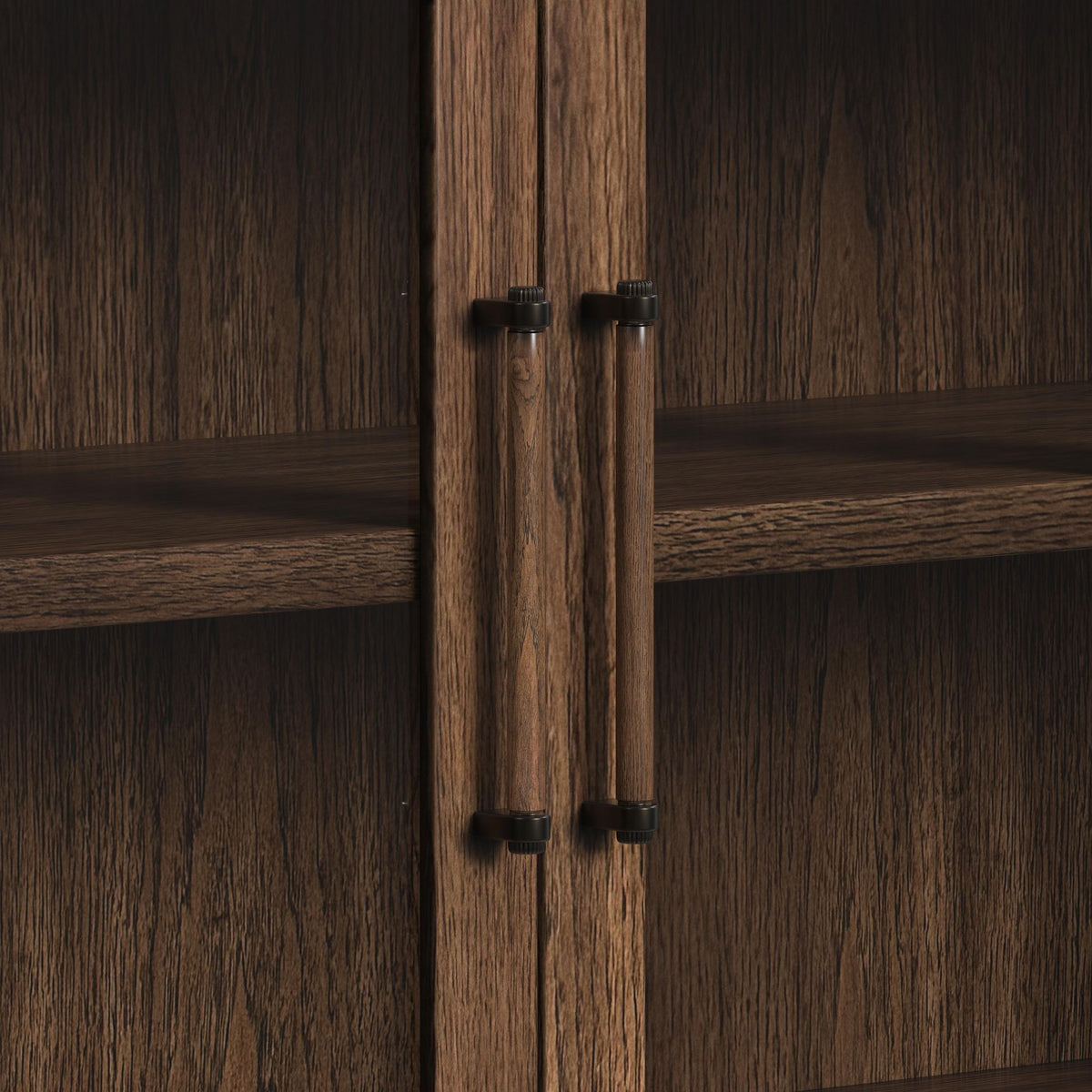 Glinda Server in Brown by Elements International, view 3