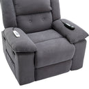 Massage Recliner Power Lift Chair With Adjustable Massage And Heating Function