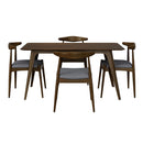 Retro Elegant 5 Piece Dining Set