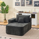 L-Shaped Sectional Sofa Couch With Chaise, Extra Deep Seats