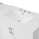 Double Sink Bathroom Vanity With Quartz Countertop