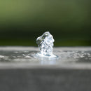 Indoor Outdoor Water Fountain, Unique Broken Urn Fountain Chic Dynamic Modern Design With Light For Garden