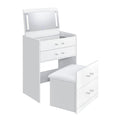 Irvine - Mini Vanity With Stool, LED And USB